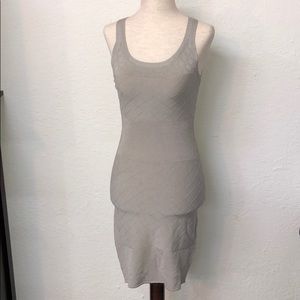Armani exchange, Small bodycon beige dress